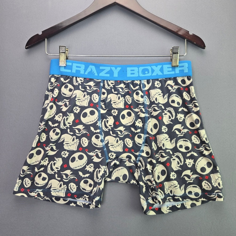 Crazy Boxer Disney Nightmare Before Christmas Boxer Briefs L Jack Skellington